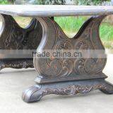 2016 Hot Selling Cast Aluminum Outdoor Patio Set 7-Piece Powder Coated With Rectangle Table thumbnail-5