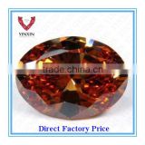AAA Synthetic Cubic Zirconia Brown CZ Oval Shape 8X6mm