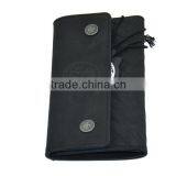 Folding Stud Genuine Leather Wallet With Engraved Badge thumbnail-2