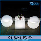 Party and Bar Stool Led Light up Oval Shape Furniture Outdoor Egg Chairs