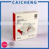 Fashionable Folding Flat Art Paper Packing Box With Customized Logo