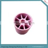 99% Al2O3 Pink ceramic tubes with high quality
