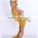 Performance Dress Up Sleeveless Kids Tiger Animal Costumes thumbnail-4