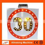 Solar Powered Speed Limit Led Traffic Warning Sign thumbnail-1