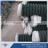 galvanized chain link fence ( diamond wire mesh ) pvc coated chain link fence