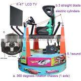 8D Virtual Reality Interactive Experience Game Play Driving Simulator Car Racing Games VR Cinema thumbnail-3