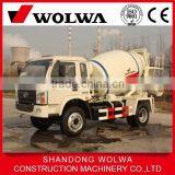 High Quality 4 Cubic Meters Concrete Mixer Truck for Sale thumbnail-1