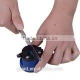 Dual Sided1000&3000 Grit Professional Kitchen Knife Whetstone Sharpener + Anti-slip Silica Base Holder +Knife Angle Guide thumbnail-1