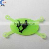 Red With Picture Printing Cheap Silicone Bracelet Parts thumbnail-1