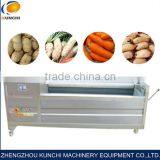Brush Style Carrot Washing Peeling Machine/ Washer and Peeler for Potato/ Cassava of High Effective and Good Quality thumbnail-1
