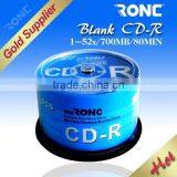 50PCS Shrinkwrap Pack Blank CD-R 52X 700MB With Good Price thumbnail-6