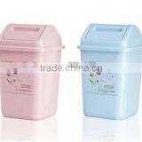 Plastic Trash Can With Lid thumbnail-1