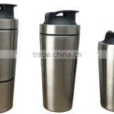 Low MOQ Airtight Premier Protein 750ml 24oz #304 18/8 Stainless Steel BPA Free Water Bottle Shaker Workouts Athletic Nutrition thumbnail-1