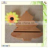 Natural Color Wooden Craft Carving Shape Butterfly Tree thumbnail-5