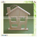 Laser Engraved House Shape Pine Wooden Key Rack Holder thumbnail-2