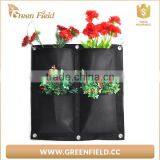 Vertical Black Wall Planter, Vertical Wall Gardening Planter thumbnail-3