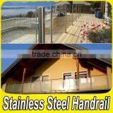 Handrail Project 304 316 Stainless Steel Modern Design for Balcony Railing thumbnail-2