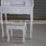 Make-up Table With Stool/home Furniture K/D Dresser With Stool/bedroom Furniture Dressing Table thumbnail-3