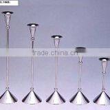 Silver Candlesticks, Silver Candlebra,decorative Candle Holder,brass Candle Holder,candles Holders,silver Candle Holders thumbnail-1