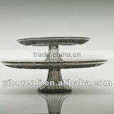 Round Glass Cake Plate thumbnail-6
