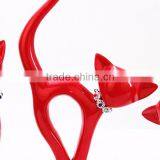 Wedding Gifts Lovely Dancing Lucky Cat Figurine Craft thumbnail-6