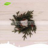 GNW CHWR-1605045 Reasonable Price Green Artificial Christmas Wreath With Pine Cones Pine Needle Ornaments thumbnail-1