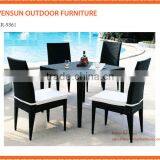 Sunnydaze Adelaide 4-Piece Rattan Patio Furniture Set thumbnail-1