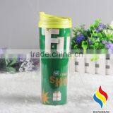 Logo Customized 450ml Double Wall Plastic Travel Mug thumbnail-2