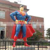 Outdoor Garden Decoration Resin Craft Life Size Superman Statue thumbnail-6