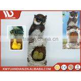 China Manufacturer Art Work Owl Resin Craft Solar Garden Led Park Light thumbnail-3