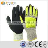 Sunnyhope HPPE Nitrile Sandy TPR Gloves for Impact thumbnail-1