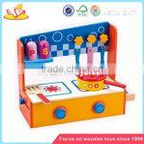 Wholesale Hot Sale Kids Wooden Microwave Oven Toy Interesting Wooden Microwave Oven Toy W10C047 thumbnail-6