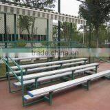 Outdoor Stadium Seating, 3-ROW Mobile Gym Bleacher for Sale thumbnail-4