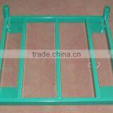 Tool Cart With Carpeted Deck Tray Dolly Pushing Wagon thumbnail-3