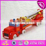 2017 New Design Wooden Engineering Car Toys for 5 Year Old Boys W04A288 thumbnail-1