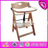 2015 New Fashion Baby High Chair,solid Wood High Chair,hot Sale Baby High Chair W08F036 thumbnail-6