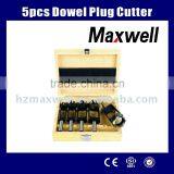 5pcs Dowel Plug Cutter thumbnail-1