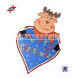 Christmas Decoration Hanging Wooden Board, Movable X'mas Decoration