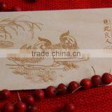 Fancy Decorative Laser Engraved Wooden Birthday Card thumbnail-3