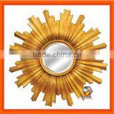 Gold Decorative Mirror/ Art Decor Mirror thumbnail-1