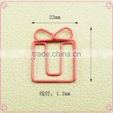 Facoty Supply Christmas Gift Box Shape Metal Paper Clips thumbnail-2