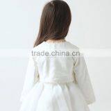Bolero Jacket for Little Girl Baby Lace Flower Sweet Wedding Dress Tops thumbnail-3