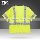 2017 High Visibility Safety Traffic Yellow Safety Vest En471 thumbnail-1