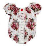 Boutique Baby Romper 2017 Wholesale Baby Girl Rompers Soft Design Baby Lace Ruffle Romper for Kids thumbnail-4