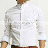 Men's Stand Collar Shirts thumbnail-1