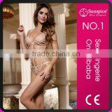 Hot Sale Sexy One Piece String Teddy Lingerie thumbnail-2