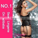 Sunspice Hot Sales Mature Women Latex Lingerie Pics Leather Lingerie Sexy Leather Lingerie thumbnail-2