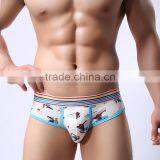 MGOO New Arrival Super Man Cartoon Boxer Brief Funny Hot Sell Sexy Panties Thongs MB028 thumbnail-2