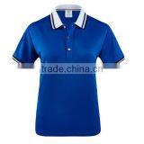 Womens Polo Shirt Contrast Collar Design thumbnail-2
