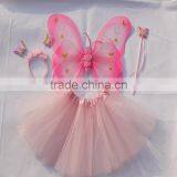 Halloween Dress up Fairy Party Costume Butterfly Wings Cheap Set thumbnail-4